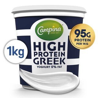 Campina | Yaourt | Greek Style | Nature | Entier 1 kg