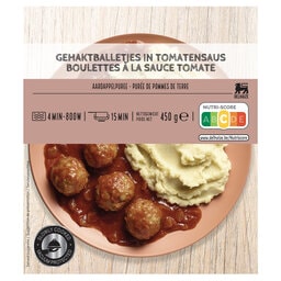 Delhaize | Gehaktballetjes | Tomatensaus 