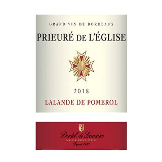 France - Frankrijk | Bordeaux - Lalande de Pomerol | Le Prieuré de L'Eglise 2018 