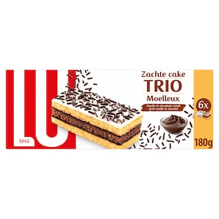 LU | Petit Moelleux | Cakes | Moelleux Trio | Vanille | Chocola 