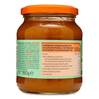 Delhaize | Compote | Abrikozen | Stukken 