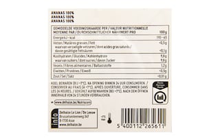 Delhaize | Stukjes ananas 250 gr