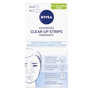 Nivea | Visage | Strips | Clear-up | Zuiverende 