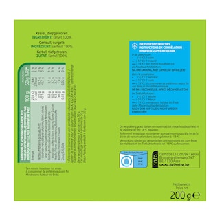 Delhaize | Kervel in mini-porties 