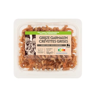 Delhaize | Crevettes grises | Fraîches | Décortiquées 