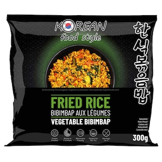 Korean food style | Bibimbap | Légumes 300 gr