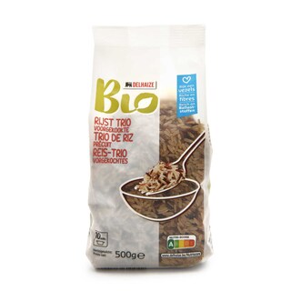 Delhaize | Bio | Riz | Trio | Précuit | Bio 500 gr