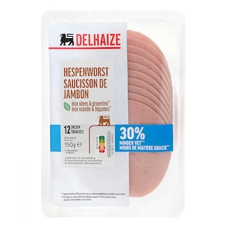 Delhaize | Hespenworst | -30% Vet 150 gr