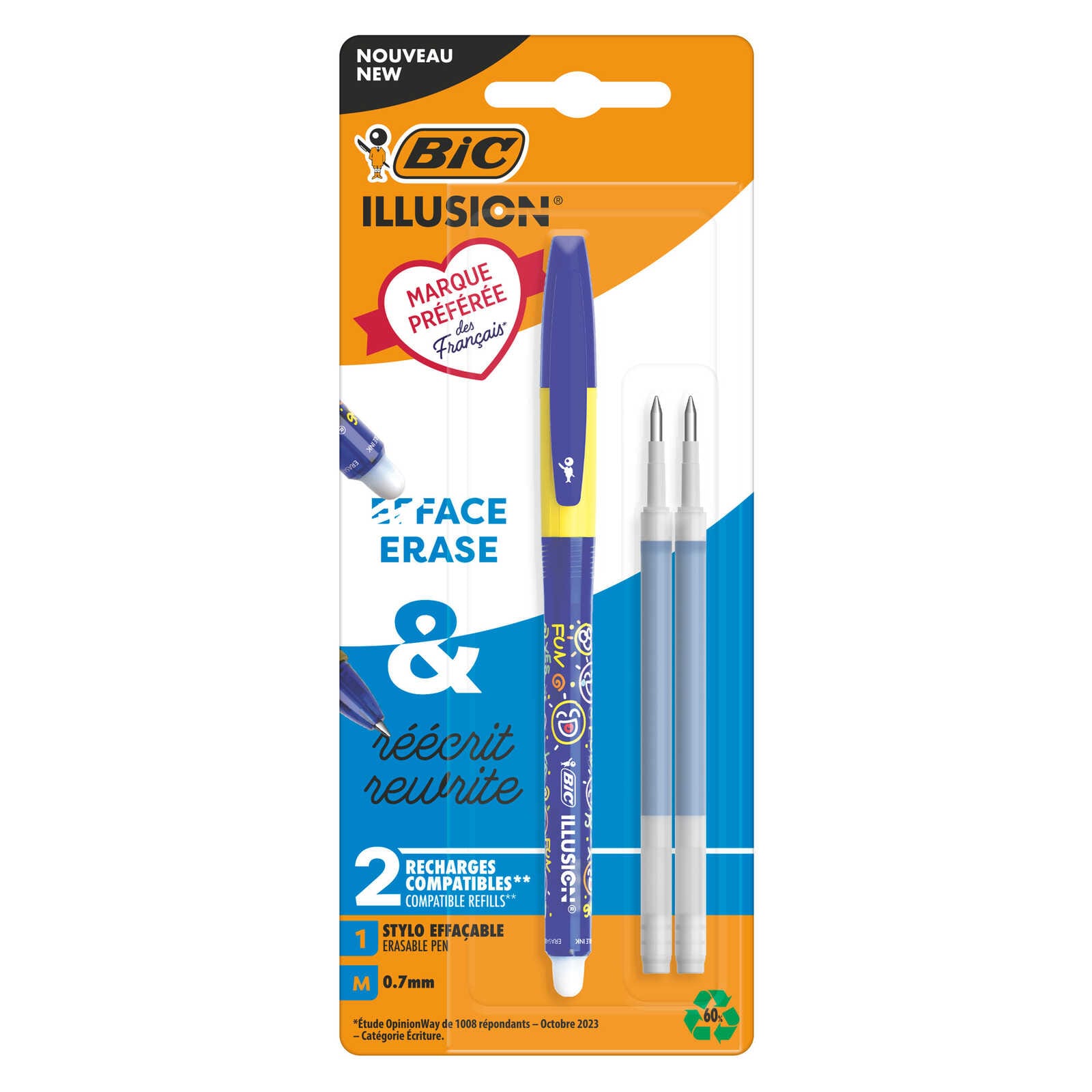 Bic Gumpen & 2 vullingen