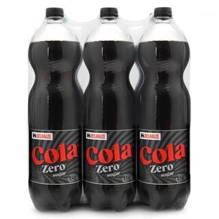 Delhaize | Cola | 0% | Pet 6 x 1,5 l