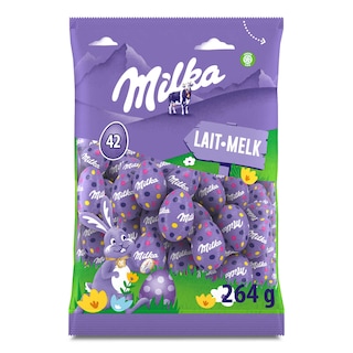Milka | oeufs de Pâques | Chocolat Au Lait 