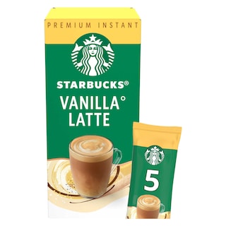 Starbucks | Café | Vanilla Latte | Instant | Sachets 