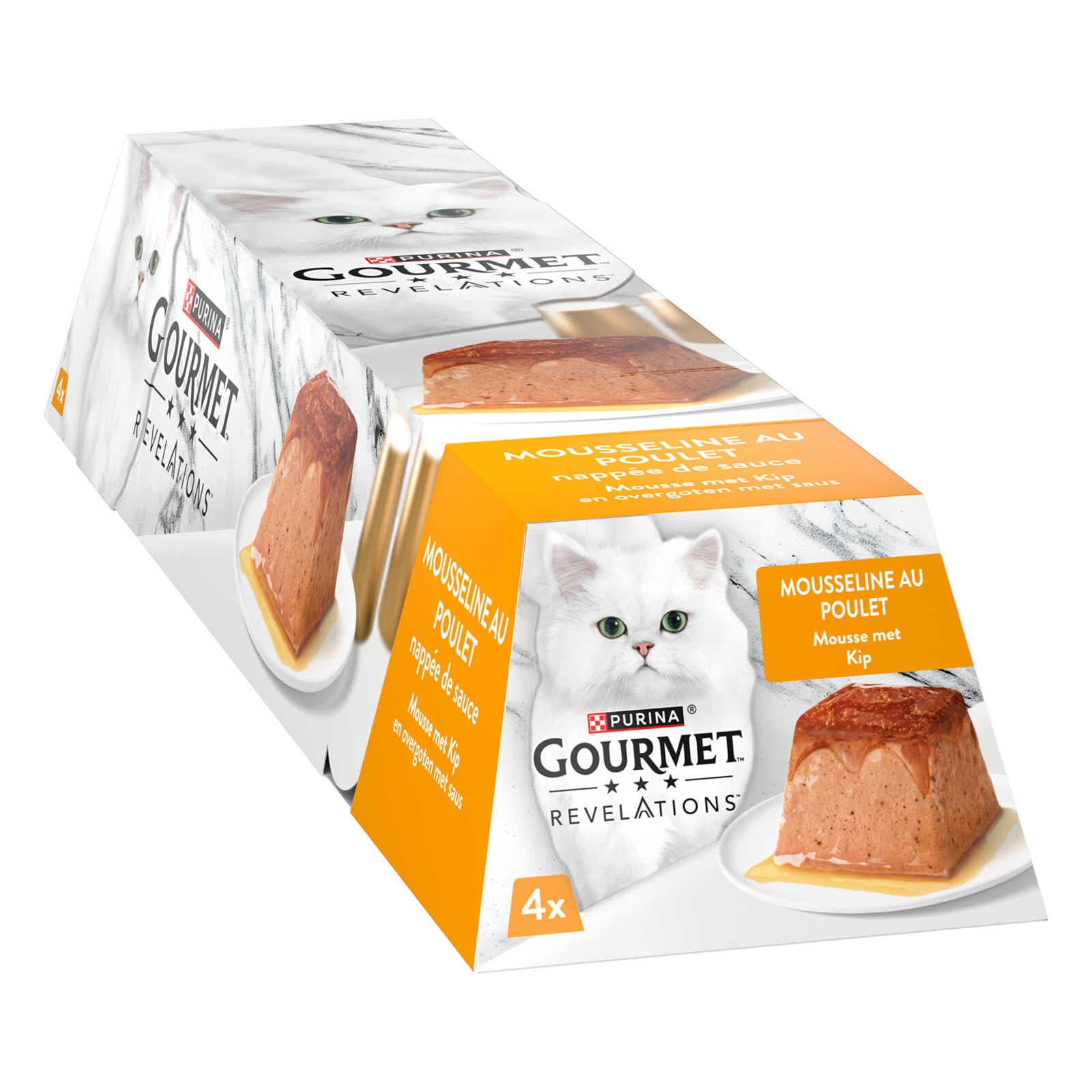 Gourmet Kattenvoeding | Kip | Mousse | Kip