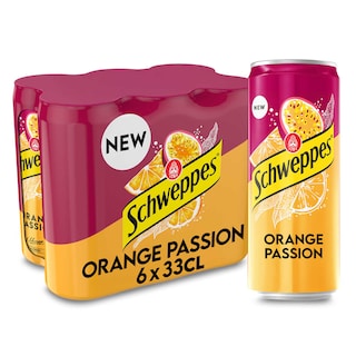 Schweppes | Orange Passion 6 x 33 cl
