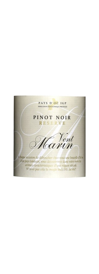 Vent Marin | Pays d'Oc | Pinot Noir 75 cl