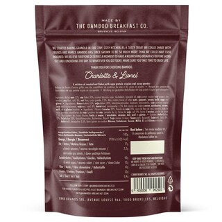 Bamboo Goodness | Crunchy | Protein | Chocolat Fondant 400 gr
