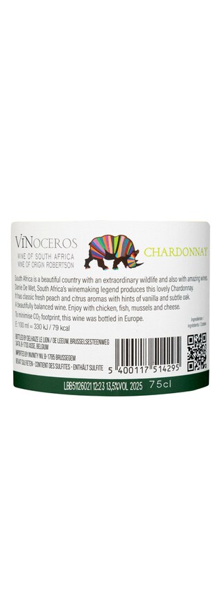 Vinoceros | Chardonnay 75 cl