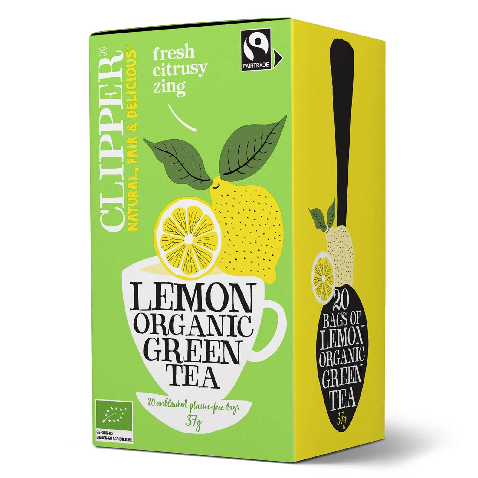 Clipper Thee | Groen | Lemon | Ft | Bio
