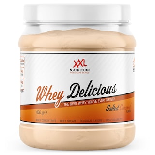 XXL Nutrition | Delicious Series | Proteins | Whey | Caramel Salee 450 gr