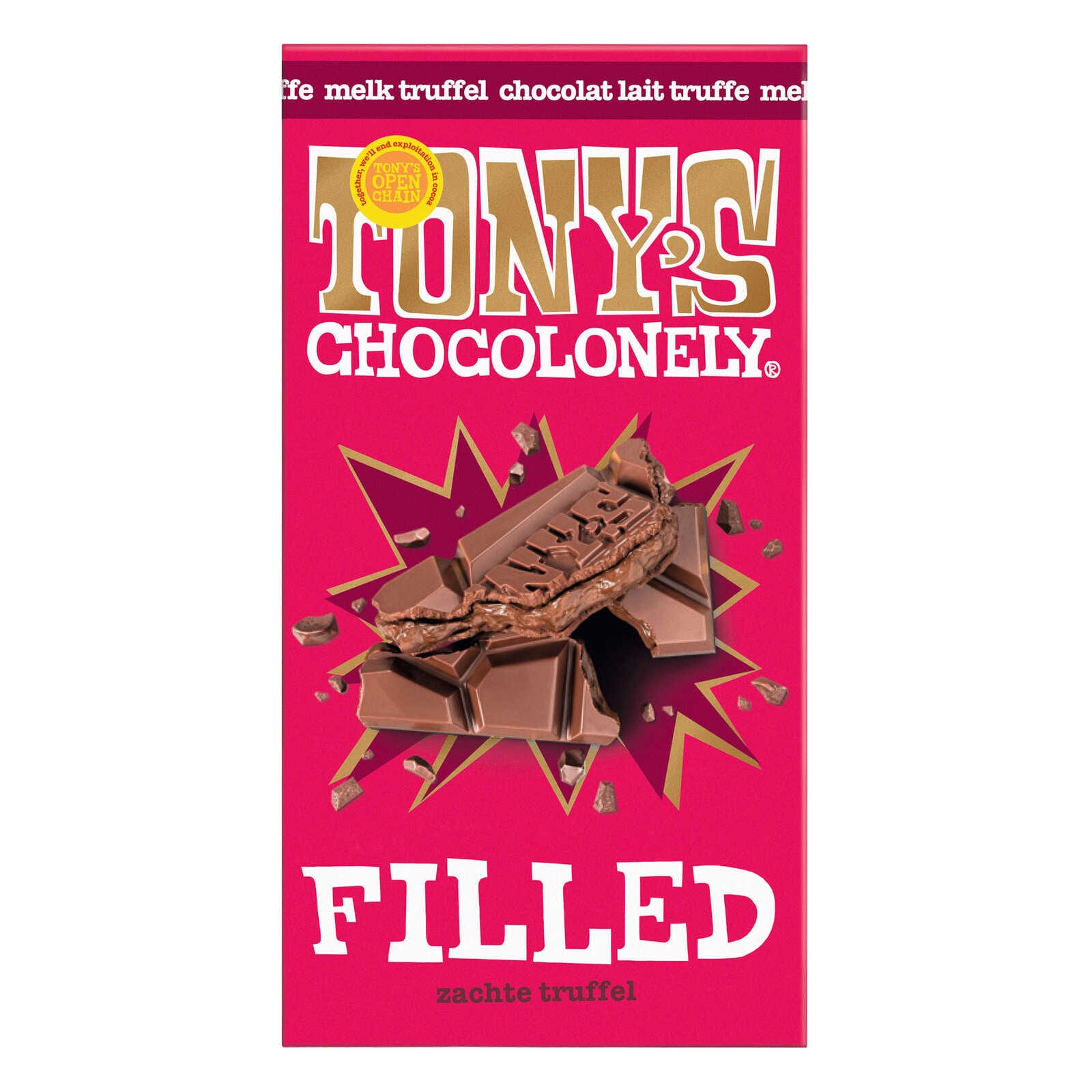 Tony's Chocolonely Chocolade | Melk | Truffel