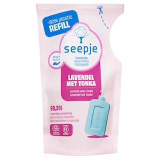Seepje | Handzeep | Lavandel en Tonka |refill | Eco 