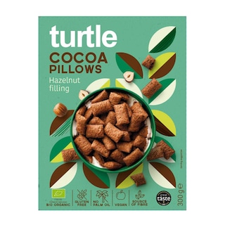 Turtle | Céréales | Chocolat-noisette | Bio 300 gr