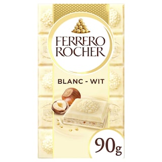 Ferrero | Rocher | Tablette | Chocolat blanc | Noisette 