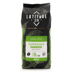 Latitude 28 | Café | Espresso| Grains | RFA | Bio 