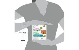 Gourmet | Nature's Creations | Aliment Chat | Adulte | Pâté | Boeuf 8 pc