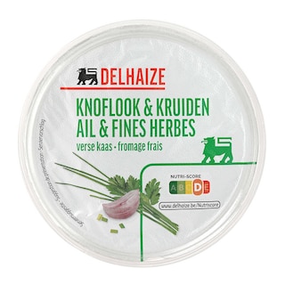 Delhaize | Fromage frais | Ail & fine herbe 