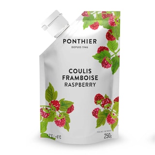 Ponthier | Coulis | Framboise | 80% fruits 