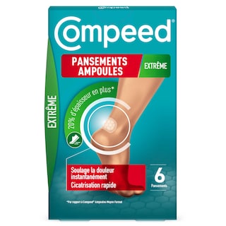 Compeed | Pansements ampoules | Extrême | 6st 