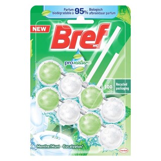 Bref WC | Bloc WC | Pro nature | Menthe & Eucalyptus 2 pc