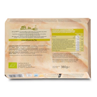 Delhaize | Purée pommes de terre | Noix muscade | Bio 