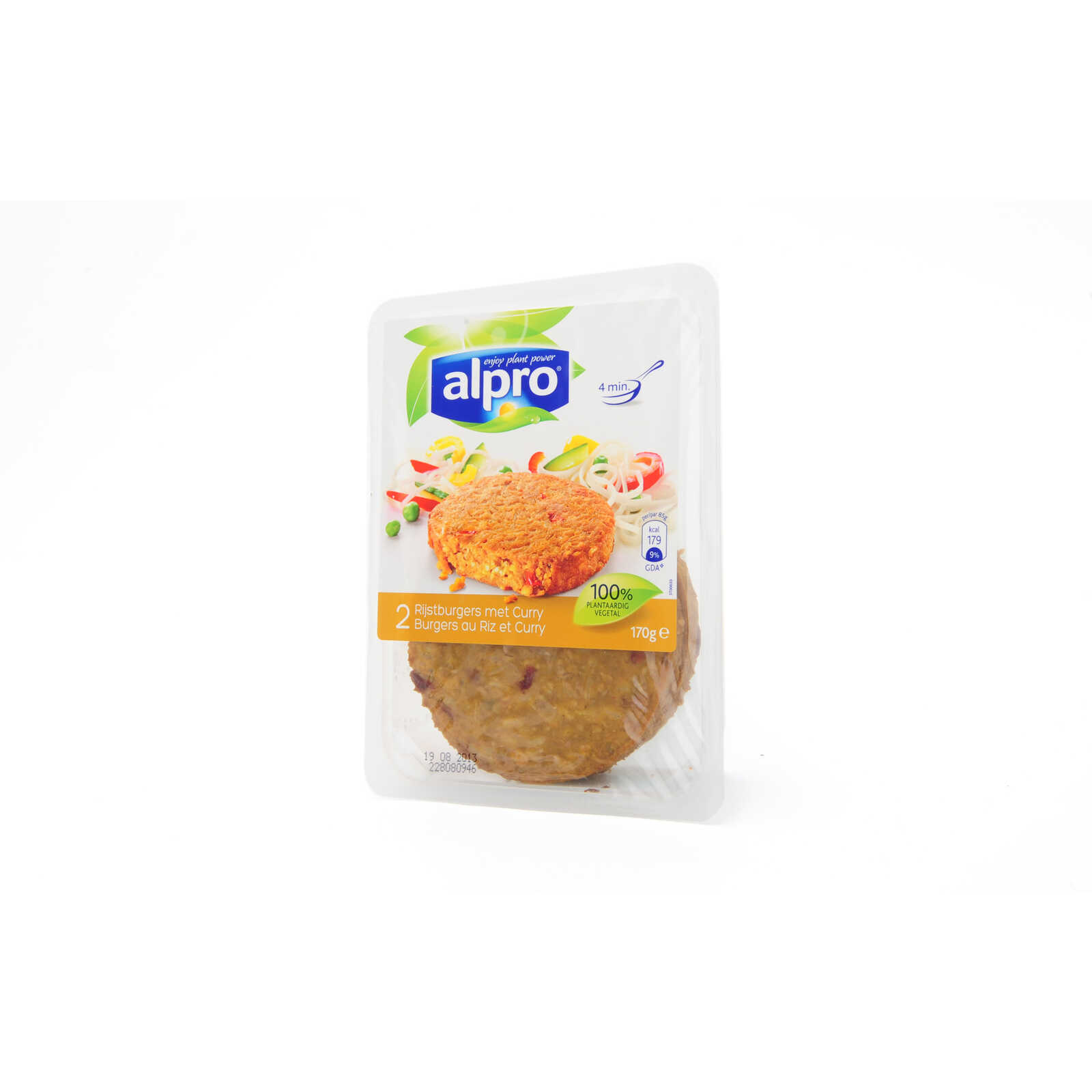 Alpro | Burgers | Rijst-Curry | Vegetarisch 