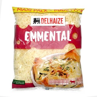 Delhaize | Emmental | Geraspt 500 gr