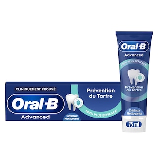 Oral-B | Pro-Expert | Dentifrice | Placque Control Clean Crystals 