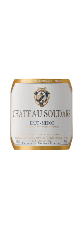 Chateau Soudars | Haut-Médoc | 2021 75 cl