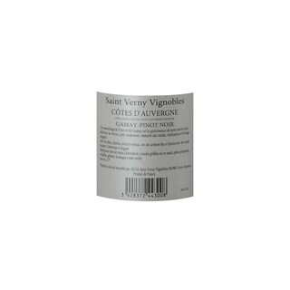 FR MIDI COTES AUVERGNE AOC | St Verny Gamay / Pinot Noir Rood 