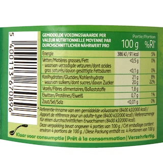 Delhaize | Compote | Pêches | Morceaux 