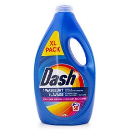 Dash | Wasmiddel | Kleuren | 2,25L | 50DS 50 st