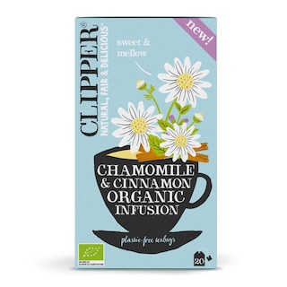 Clipper | Infusion | Twist | Camomille La pêche | Bio 35 gr