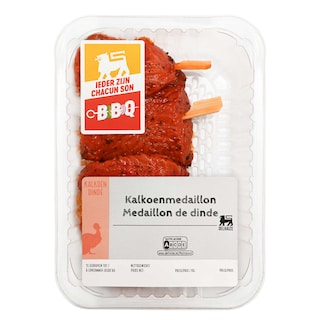 Delhaize | Kalkoenmedaillon | Espelette peper 