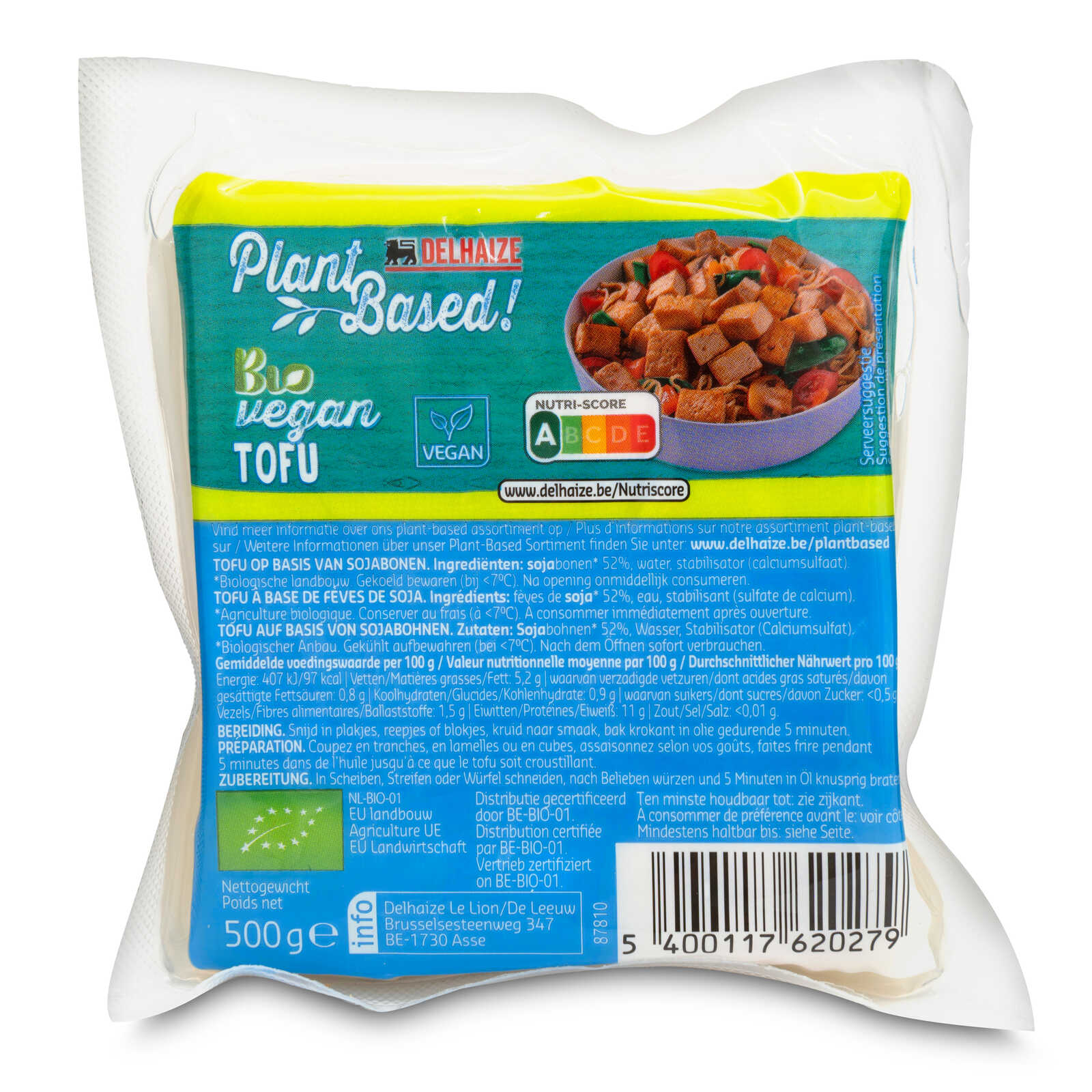 Delhaize Tofu | Vegan | Bio