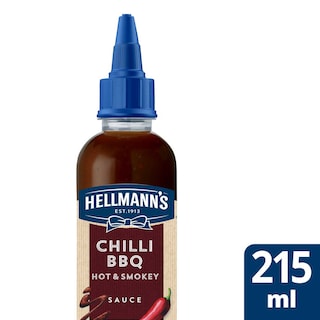 Hellmann's | Droge Saus | Spicy BBQ | 215 ml 