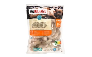 Delhaize | Crevettes décortiquées 21/25 