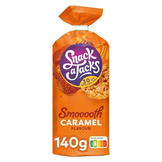 Snack A Jacks | Rijstwafels | Smooth Caramel 140 gr
