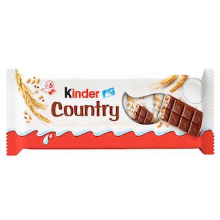 Kinder | Reep | Melkchocolade | Gepofte granen | 6ST 