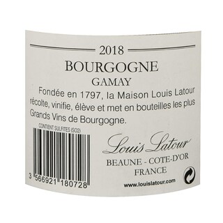 France - Frankrijk | Bourgogne - Bourgogne | Bourgogne Gamay 2018 | Louis Latour 