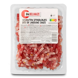 Delhaize | Spekblokjes | Gezouten 250 gr